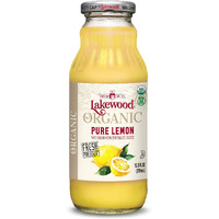 Lakewood Organic Pure Lemon, Fresh Pressed (12.5 Oz, 12 Pack)