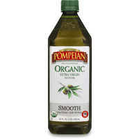 Pompeian Usda Organic Smooth Extra Virgin Olive Oil, First Cold Pressed, Smooth, Delicate Flavor, Perfect For Saut  Ing & Stir-Frying, 32 Fl. Oz.