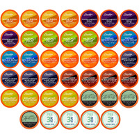 Two Rivers Coffee Decaf Coffee, Regular And Flavored Decaffeinated Pods Compatible With K Cup Brewers Including 2.0, 40 Count