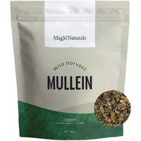 Magjo Naturals, Mullein Leaf (16 Oz) Cut And Sifted, Wild-Crafted, Gordolobo Tea, Leaves, Verbascum