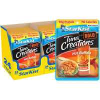 Starkist Tuna Creations Bold Hot Buffalo Style, 2.6 Oz, Pack Of 24