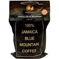 Green Coffee Traders 1Lb. 100% Jamaica Jamaican Blue Mountain Roasted Coffee - City Roast, 1Lb Bag