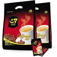 Trung Nguyen - G7 3 In 1 Instant Coffee - Roasted Ground Coffee Blend W/Non-Dairy Creamer And Sugar - Strong And Bold - Instant Vietnamese Coffee | 50 Packets (2 Bags In A Pack)