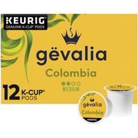 Gevalia Colombia Medium Roast 100% Arabica Keurig K-Cup Coffee Pods (12 Ct Box)