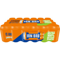 Irn-Bru From Ag Barr The Original And Best Sparkling Flavored Soft Drink | A Scottish Favorite | 330 Ml (Pack Of 24)