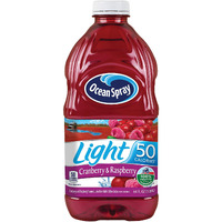 Ocean Spray Cran50 Cranberry Raspberry Juice Drink, 64 Fl Oz Bottle (Pack Of 8)