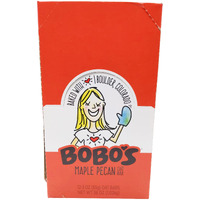 Bobo's Oat Bars, Maple Pecan, 3 Oz Bar (12 Pack), Gluten Free Whole Grain Snack And Breakfast Bar