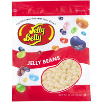 Jelly Belly Coconut Jelly Beans - 1 Pound (16 Ounces) Resealable Bag - Genuine, Official, Straight From The Source