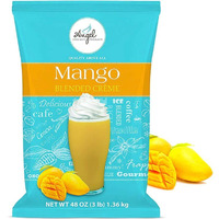 Angel Specialty Products, Blended Smoothie, Instant Frappe Powder Drink Mix, 3-Pound Bag, Mango [34 Servings]