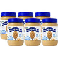 Peanut Butter & Co. White Chocolatey Wonderful Peanut Butter, Non-Gmo Project Verified, Gluten Free, Vegan, 16 Ounce (Pack Of 6)