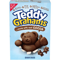 Teddy Grahams Chocolate Graham Snacks, 10 Oz