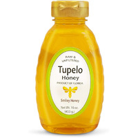 Smiley Honey - 100% Tupelo Honey Raw And Unfiltered (16 Oz)