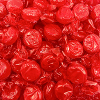 Arcor Cinnamon Discs Hard Candy, Red Wrapped (2 Pound Bag)