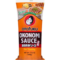 Otafuku Okonomi Sauce, Vegan Japanese Topping For Okonomiyaki Pancakes (17.6 Ounces)