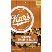 Kars Nuts Caramel Sweet N Salty Trail Mix - 5.5 Oz Snack Packs, Pack Of 12 - Snacks For Adults And Kids