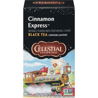Celestial Seasonings Black Tea, Cinnamon Express, 20 Count (Pack Of 6) (Packaging May Vary)