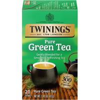 Twinings Green Tea, 20 Count (Pack Of 6), Individually Wrapped Bags, Smooth Flavour, Enticing Aroma, Caffeinated, Enjoy Hot Or Iced