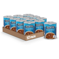 Progresso Traditional, Chicken Tortilla Canned Soup, Gluten Free, 18.5 Oz. (Pack Of 12)