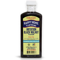 Happy Home Imitation Black Walnut Flavoring, Non-Alcoholic, Certified Kosher, 7 Oz.