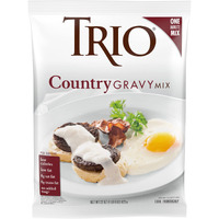 Trio Country Gravy Mix, Sausage, Holiday Roasts, Dehydrated, Just Add Water, 22 Oz Bag