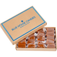 Blue House Soft And Chewy Handcrafted Gourmet Caramel Candies, Gift Boxed (Sea Salt Caramels)