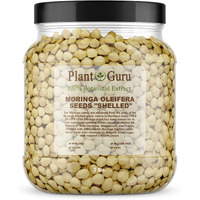 Moringa Seeds Kernel Shelled 2 Lbs. Wide Mouth Jar - Clean Pkm1 Variety - Edible - Moringa Oleifera - Malunggay - Semillas De Moringa - Drumstick Tree - Non-Gmo - 4000 To 4800 Seeds Approx.