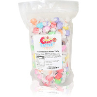 Sarahs Candy Factory Salt Water Taffy Assorted Taffy Kosher And Gluten Free In Resealable Bag, 2 Lbs
