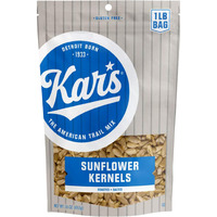 Kar's Nuts Sunflower Kernels Snacks - Roasted And Lightly Salted - 16 Ounce Resealable Pouch (Pack Of 6)