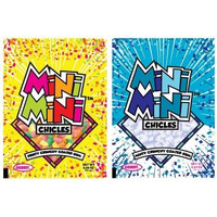 Gerrits Mini Mini Fruit Chicles Gum, 0.79 Ounce Pouches - 20 Count Display Box