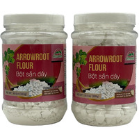 Twin Dolphin Bot San Day Arrowroot Flour Chunks, 10.5 Ounce (300G) Reclosable Jars [Pack Of 2]