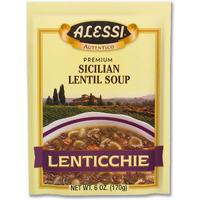 Alessi Autentico Premium Soups, Traditional Flavors, Sicilian Lentil (Sicilian Lentil, 6 Ounce (Pack Of 6))