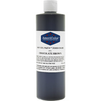 Americolor Soft Gel Paste Food Color, 13.5-Ounce, Chocolate Brown