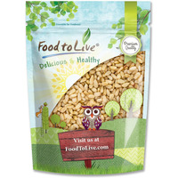 Food To Live - Pine Nuts, 1 Pound Whole Raw Pignolias, Unsalted, Vegan, Kosher, Bulk. Rich In Vitamin E, Protein. Healthy Snack. Great For Pesto, Salads, Homemade Desserts.