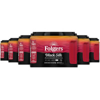 Folgers Black Silk Dark Roast Coffee, 22.6 Ounces (Pack Of 6)