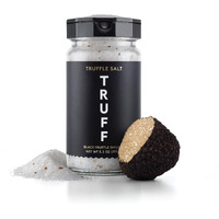 Truff Black Truffle Salt, Fine And Coarse Sea Salt, Dried Black Summer Truffles, Specialty Seasoning For A Truly Aromatic Flavor Experience, For The Finest Steaks Or Unique Everyday Popcorn (5.3 Oz)