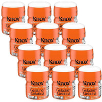 Knox Unflavored Gelatin (16 Oz Jugs, Pack Of 12)