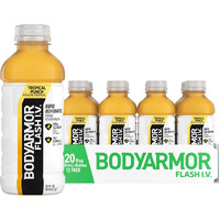 Bodyarmor Flash I.V. Electrolyte Beverage, Tropical Punch, 20 Fl Oz (Pack Of 12)