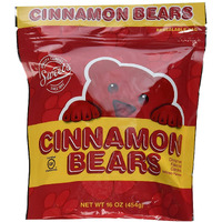 Sweets Cinnamon Bears Candy, 16Oz Resealable Bags (Pack Of 2)