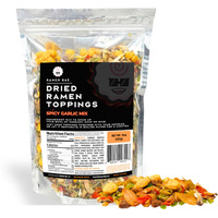 The Ramen Bae - Spicy Garlic Mix, Dried Ramen Toppings - Ramen Toppers - 14Oz