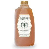 5 Lbs. 100% Raw& Unfiltered Gallberry Honey - American Made By Pure Southern Honey