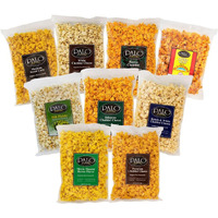 Palo Popcorn Gourmet Cheddar Cheese Popcorn Snacks, Gluten Free, Pick 6 Custom Variety Pack, 5.0-7.0 Ounce Bags (Pack Of 6)