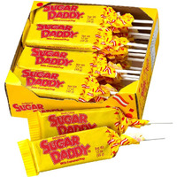 Sugar Daddies Milk Caramel Pops,1150 Grams 24 Count (Pack Of 1)