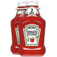 Concession Essentials Heinz Tomato Ketchup, 88 Ounces (Two 44 Oz Plastic Squeeze Bottles) (Ce 44Oz Ketchup 2 Pack)
