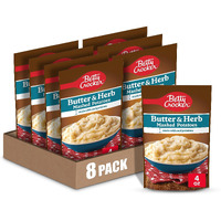 Betty Crocker Butter & Herb Mashed Potatoes, 4 Ounces (Pack Of 8)