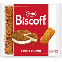 Lotus Biscoff Crumble - Crumbled Caramelized Biscuit Cookies - 1.65 Lbs Bag