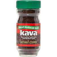 Kava Decaf Acid Reduced Instant Coffee, 4 Ounce Jar (Pack Of 1)