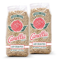 Camellia Brand Dried Lady Cream Peas, 1 Pound (Pack Of 2)