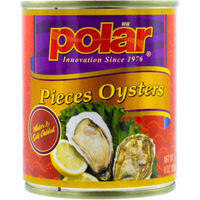 Mw Polar Oysters Pieces, 8-Ounce Cans (Pack Of 12), Oyster Pieces (100-74027-021741)
