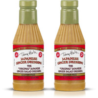 Terry Ho's Japanese Ginger Dressing 16 Oz - Gluten-Free - Sesame Sauce For Salad, Dipping, Marinade - Perfect For Asian Food, Roasted Chicken, Potato Salad (Pack Of 2)