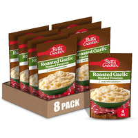 Betty Crocker Roasted Garlic Mashed Potatoes, 4 Oz. (Pack Of 8)